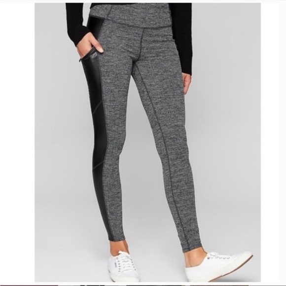 Athleta Luxe Herringbone Leggings - Picture 2 of 5